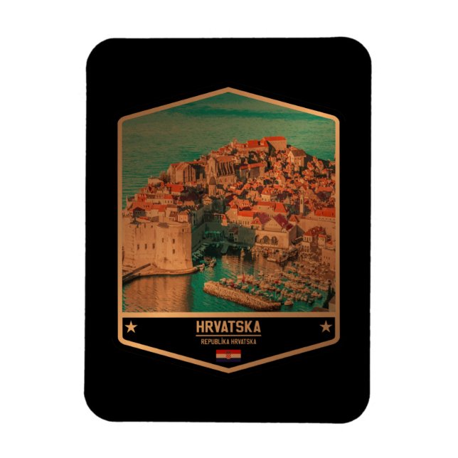 Magnet Flexible Croatie (Vertical)