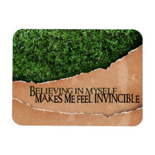 Magnet Flexible "Croire en moi" Motivation Affirmation Flexi