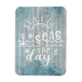 Magnet Flexible Croisière de jour sur les mers bleues gris