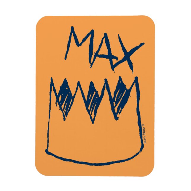 Magnet Flexible Croquis max. et couronne (Vertical)
