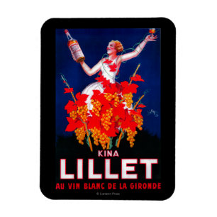 Magnet Flexible Cru PosterEurope de Lillet de kinas