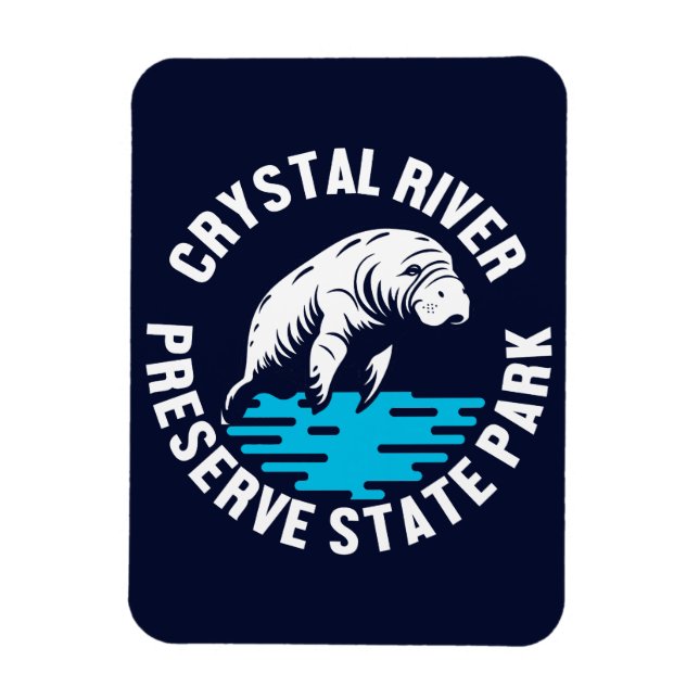 Magnet Flexible Crystal River Preserve State Park (Vertical)