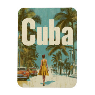 Magnet Flexible Cuba vintage