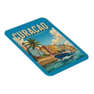 Magnet Flexible Curaçao Caraïbes néerlandaises