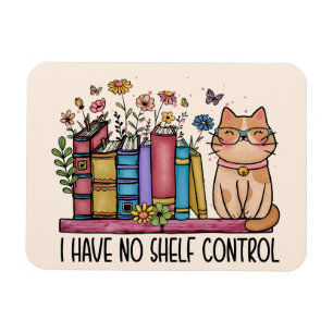 Magnet Flexible Cute Floral Livres et Chat
