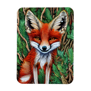 Magnet Flexible Cute Little Wilderness Fox