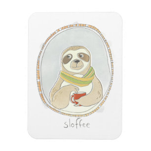 Magnet Flexible Cutie caféiné Sloffee