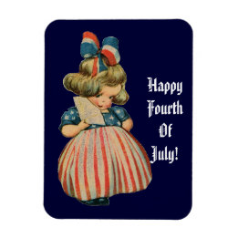 Magnet Flexible Cutie patriotique vintage
