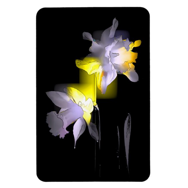 Magnet Flexible Daffodiques cubes (Vertical)