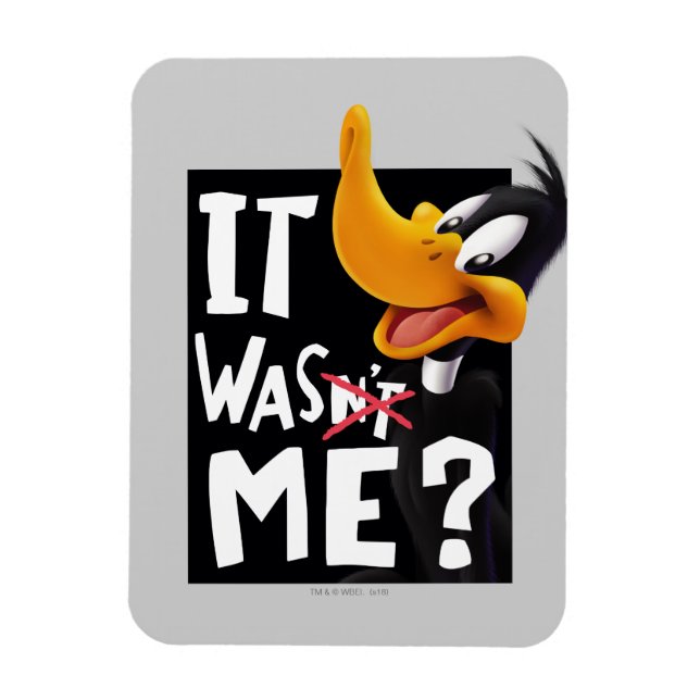 Magnet Flexible DAFFY DUCK™ - Ce n'était pas moi / était moi (Vertical)