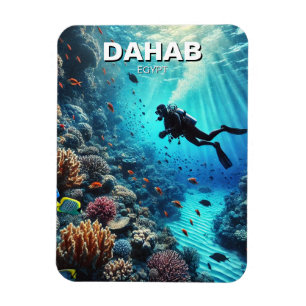 Magnet Flexible Dahab Egypt Scuba Diver