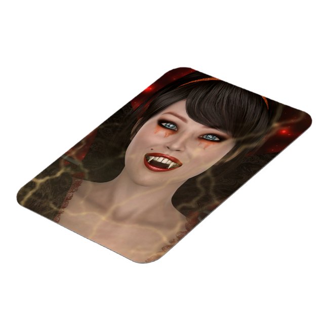 Magnet Flexible Dame Vampire (Côté Gauche)
