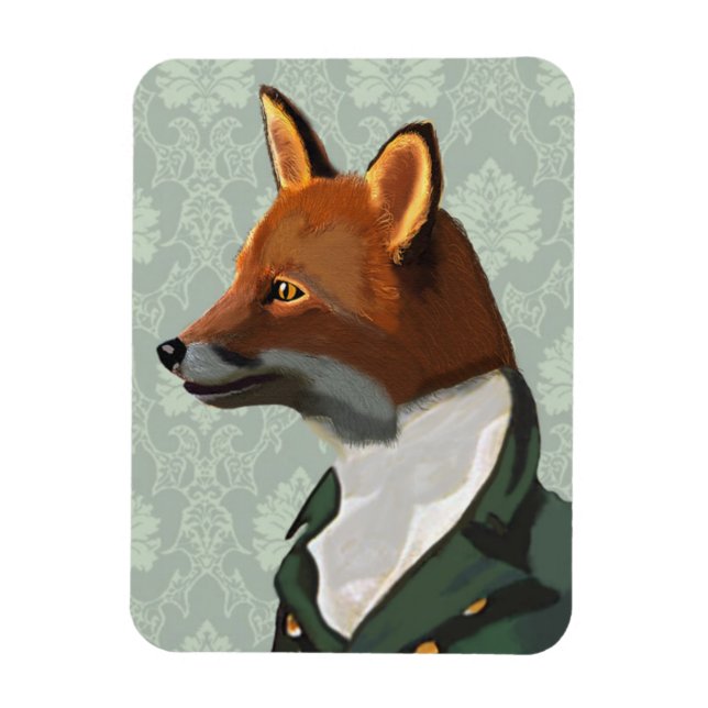 Magnet Flexible Dandy Fox Portrait 2 (Vertical)