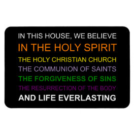 Magnet Flexible Dans cette maison, nous croyons