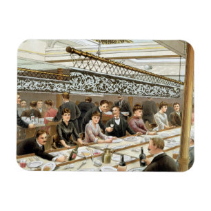 Magnet Flexible Dans la baie, temps de dîner - une bosse