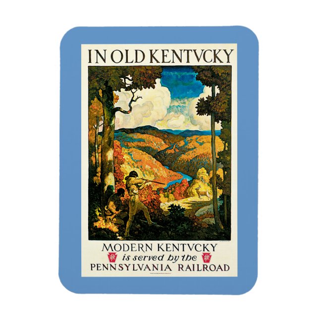 Magnet Flexible Dans Le Vieux Kentucky (Vertical)