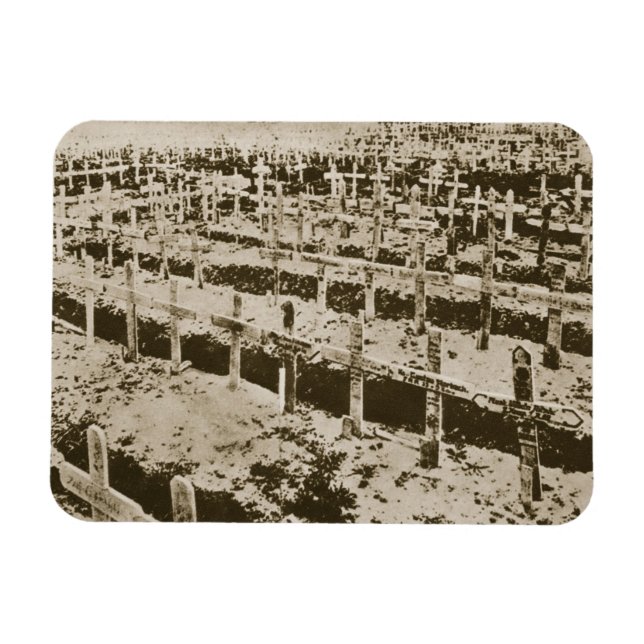 Magnet Flexible Dans le West nothing New : A German cemetery à Fra (Horizontal)