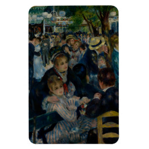 Magnet Flexible Danse au Moulin de la Galette - Auguste Renoir