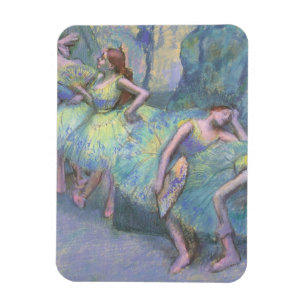 Magnet Flexible Danseuses de ballet dans les coulisses d'Edgar Deg