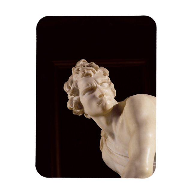 Magnet Flexible David, 1623-24 (marbre) (détail) (Vertical)