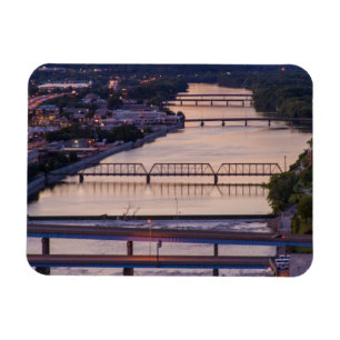 Magnet Flexible De nombreux ponts enjambent la Grand River, vue du