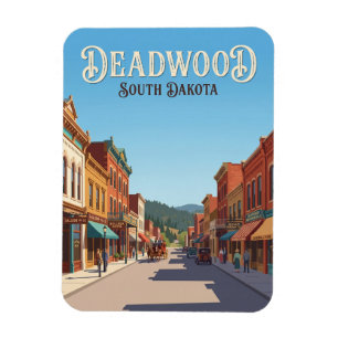 Magnet Flexible Deadwood Dakota du Sud