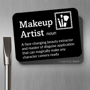 Magnet Flexible Définition d'artiste de maquillage - Film Crew 3" 