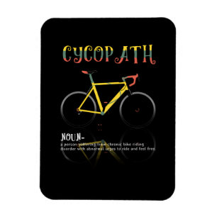 Magnet Flexible Définition Drôle Vélo Addict Cadeau pour