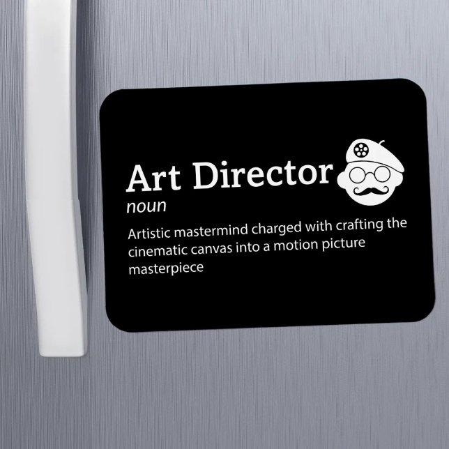 Magnet Flexible Définition du directeur artistique - Film Artiste  (Créateur téléchargé)
