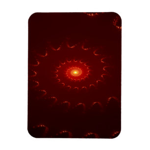 Magnet Flexible Dégradé de l'étincelle rouge flamme
