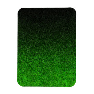 Magnet Flexible Dégradé de Parties scintillant noire et verte tomb