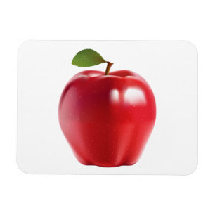 Magnet Flexible Delicious pomme juteux rouge lumineux