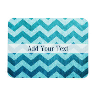 Magnet Flexible Denim Chevron par Shirley Taylor