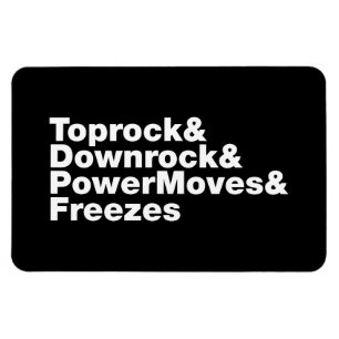 Magnet Flexible Déplacements de rupture (Breakdance)