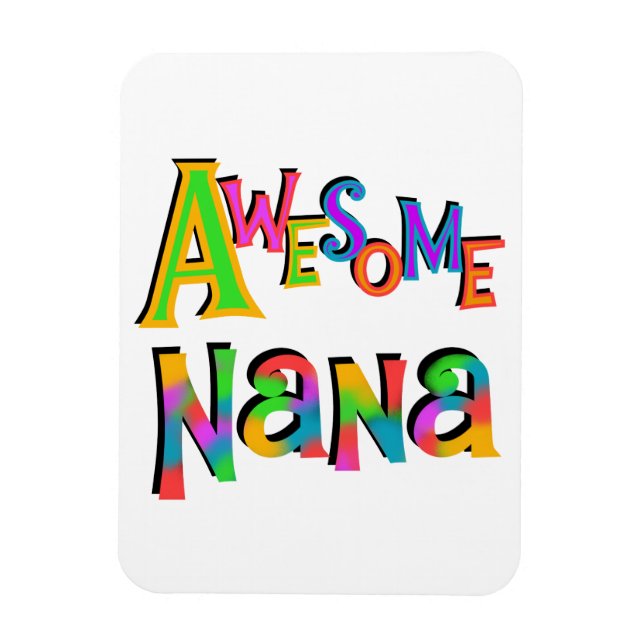 Magnet Flexible Des T-shirts et cadeaux superbes Nana (Vertical)