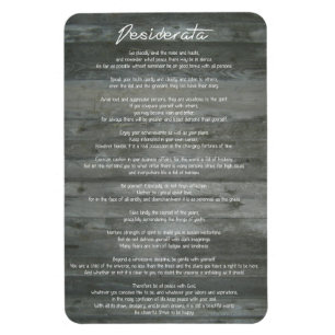 Magnet Flexible Desiderata "choses désirées" sur le mur en béto