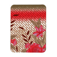 Design de tissu complexe avec motifs floraux