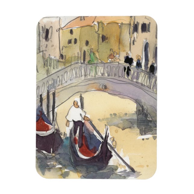 Magnet Flexible Destinations | Venice Plein Air Gondola Ride (Vertical)