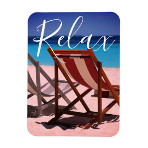 Magnet Flexible Détendez la plage de motivation de  , aimant