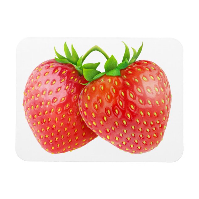Magnet Flexible Deux fraises (Horizontal)