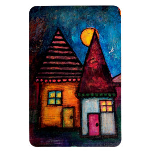 Magnet Flexible Deux maisons