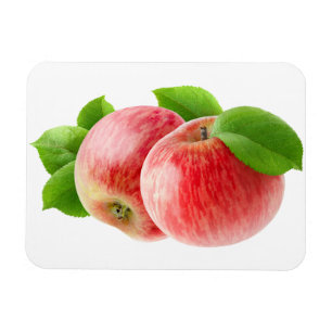 Magnet Flexible Deux pommes rouges