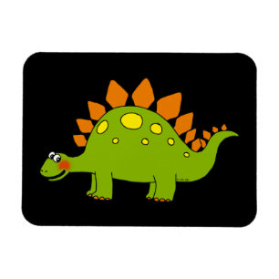 Magnet Flexible Dinosaure mignon - stegosaurus