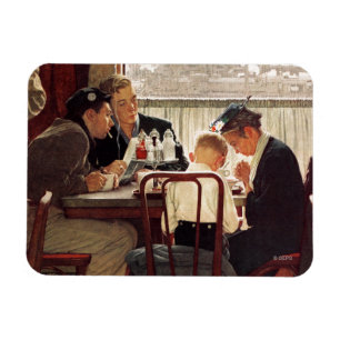 Magnet Flexible Dire grâce par Norman Rockwell