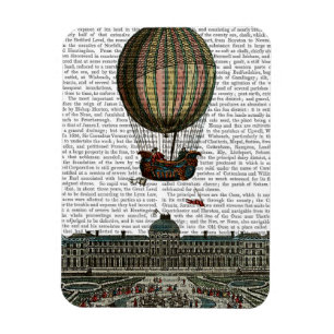 Magnet Flexible Dirigeable au-dessus de ville