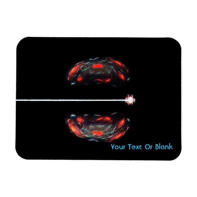 Magnet Flexible Dissolution De L'Atome (Horizontal)