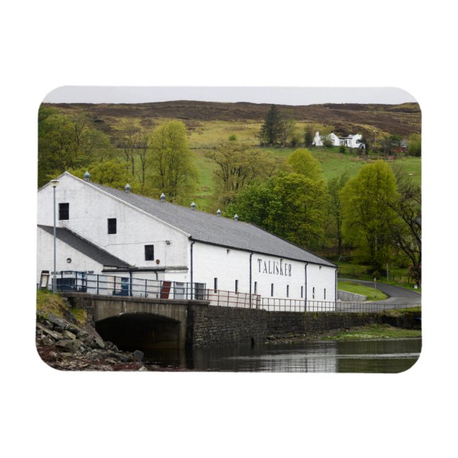 Magnet Flexible distillerie de whisky Talisker sur Skye, Écosse (Horizontal)