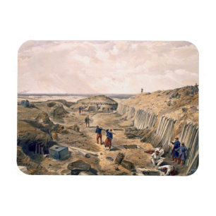 Magnet Flexible Ditch du Bastion du Mat, assiette de "Le Siège