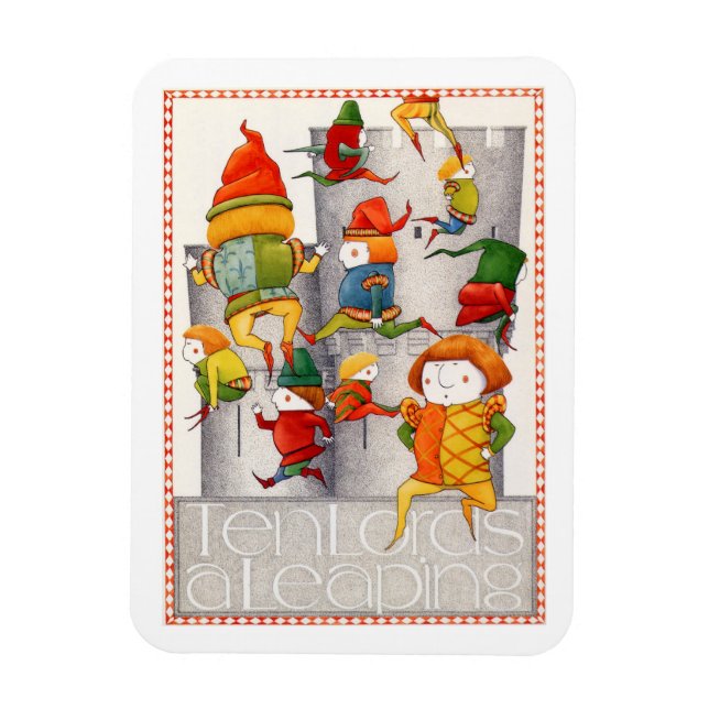 Magnet Flexible DIX LORDS A LEAPAPING 3x4 Aimant flexible (Vertical)