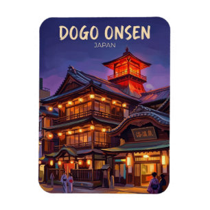 Magnet Flexible Dogo Onsen Japon